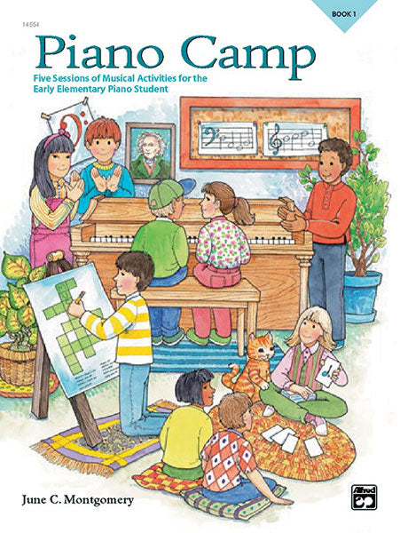 Piano Camp, Book 1 Five Sessions of Musical Activities for the Early Elementary Piano Student 鋼琴 | 小雅音樂 Hsiaoya Music