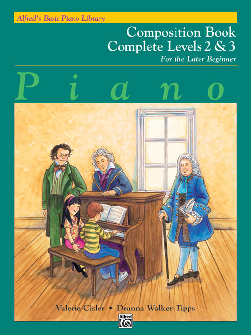 Alfred's Basic Piano Library: Composition Book Complete 2 & 3 For the Later Beginner 鋼琴 | 小雅音樂 Hsiaoya Music