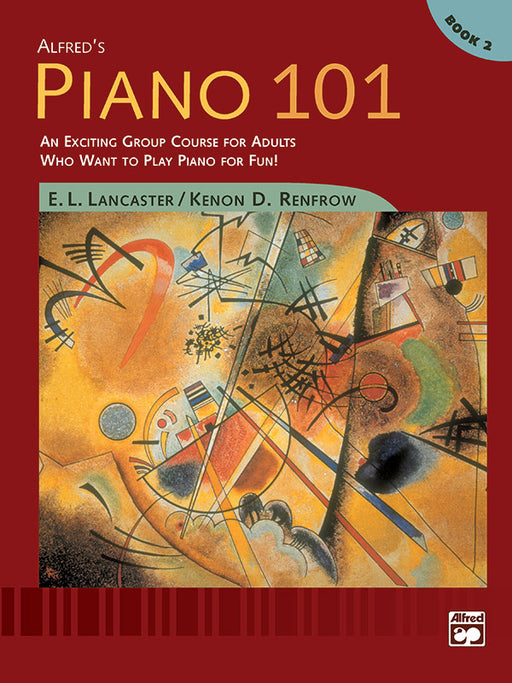 Alfred's Piano 101: Book 2 An Exciting Group Course for Adults Who Want to Play Piano for Fun! 鋼琴 | 小雅音樂 Hsiaoya Music