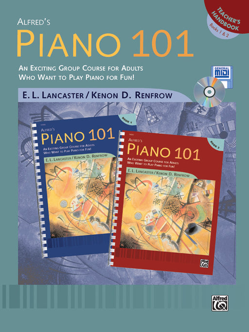Alfred's Piano 101: Teacher's Handbook for Books 1 & 2 An Exciting Group Course for Adults Who Want to Play Piano for Fun! 鋼琴 | 小雅音樂 Hsiaoya Music