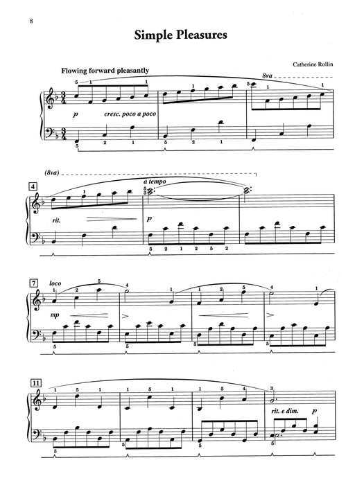 Lyric Moments, Book 2 8 Expressive Solos for Intermediate Pianists 獨奏 | 小雅音樂 Hsiaoya Music