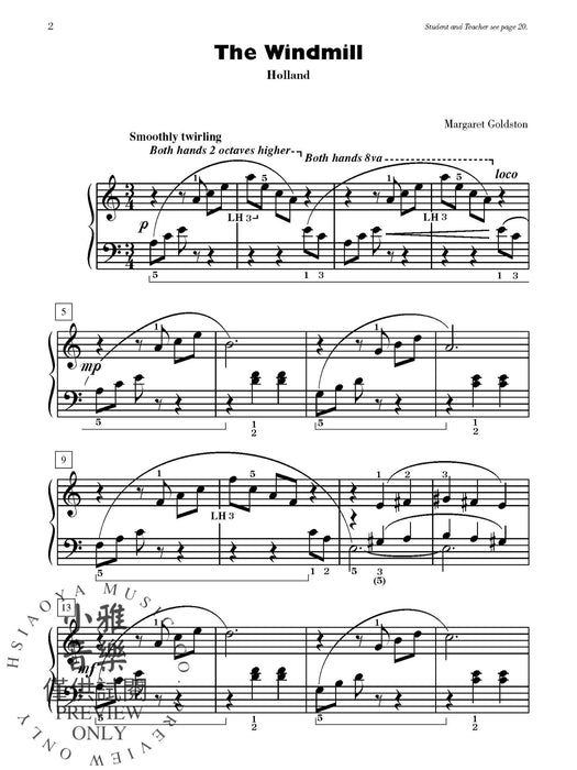 Travelin' Fingers, Book 2 | 小雅音樂 Hsiaoya Music