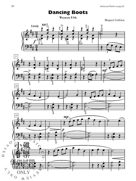 Travelin' Fingers, Book 2 | 小雅音樂 Hsiaoya Music