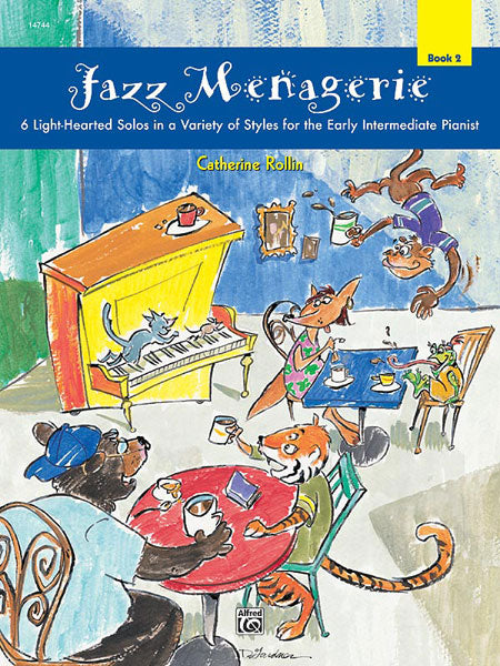 Jazz Menagerie, Book 2 6 Light-Hearted Solos in a Variety of Styles for the Early Intermediate Pianist 爵士音樂 獨奏 | 小雅音樂 Hsiaoya Music