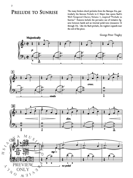 Distant Echoes, Book 1 8 Early Intermediate to Intermediate Piano Solos That Reflect and Celebrate Styles of Past Masters 鋼琴 獨奏 | 小雅音樂 Hsiaoya Music