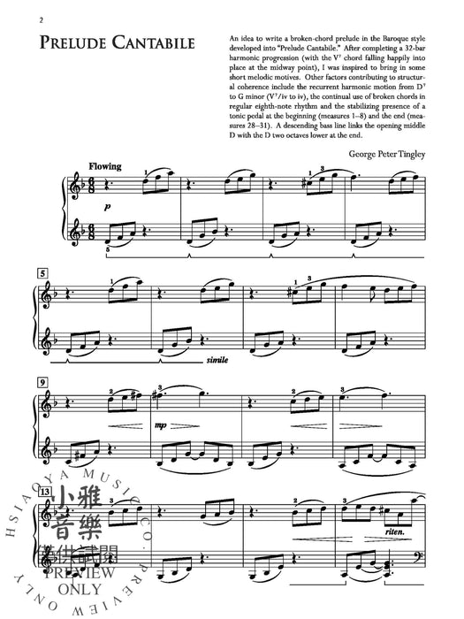 Distant Echoes, Book 2 7 Intermediate to Late Intermediate Piano Solos That Reflect and Celebrate Styles of Past Masters 鋼琴 獨奏 | 小雅音樂 Hsiaoya Music