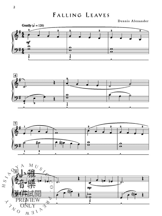 Mr. "A" Presents First Lyric Pieces, Book 1 7 Romantic Late Elementary Piano Solos 小品 鋼琴 獨奏 | 小雅音樂 Hsiaoya Music