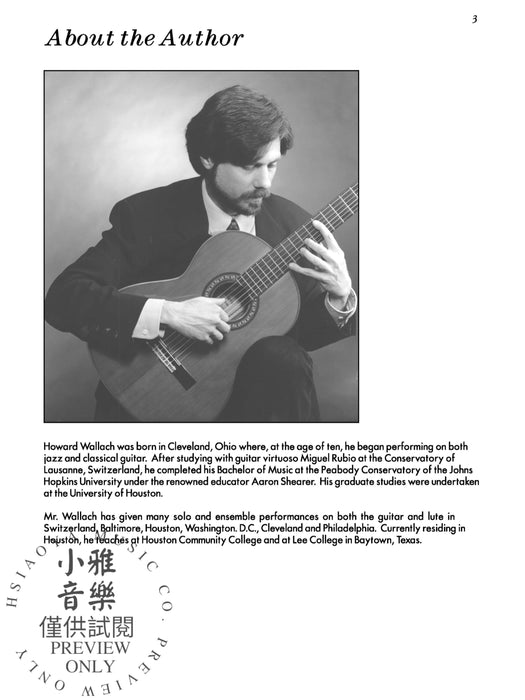 Renaissance for Guitar: Masters in TAB Easy to Intermediate Lute Solos Transcribed for Guitar 吉他 魯特琴獨奏 吉他 | 小雅音樂 Hsiaoya Music