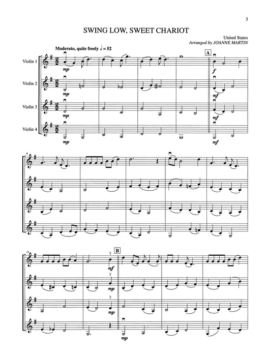 Folk Strings for Violin Ensemble 民謠弦樂 小提琴 | 小雅音樂 Hsiaoya Music