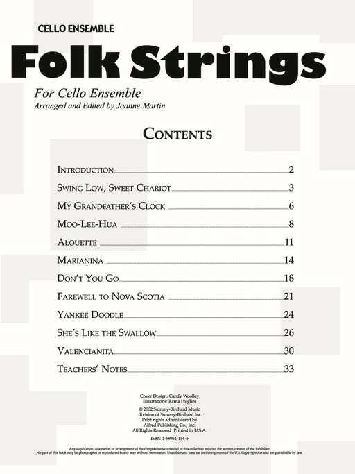 Folk Strings for Cello Ensemble 民謠弦樂 大提琴 | 小雅音樂 Hsiaoya Music