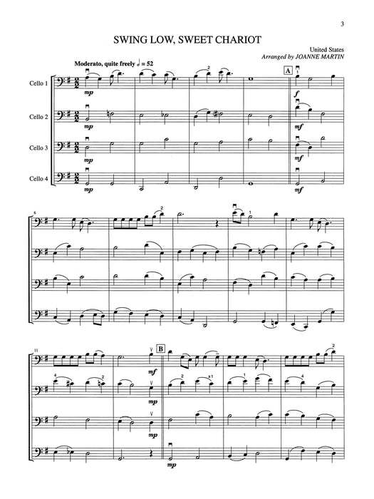 Folk Strings for Cello Ensemble 民謠弦樂 大提琴 | 小雅音樂 Hsiaoya Music