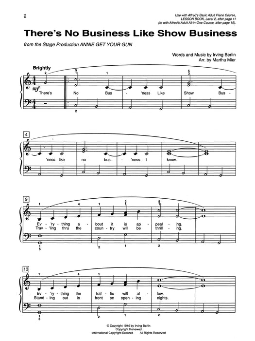 Alfred's Basic Adult Piano Course: Greatest Hits Book 2 鋼琴 | 小雅音樂 Hsiaoya Music