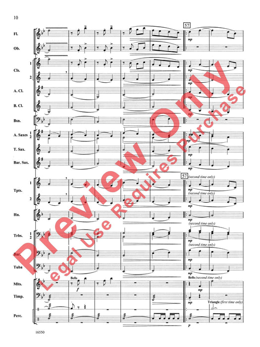 Thames Valley March Percussion and Brass Section Feature 進行曲擊樂器銅管部 總譜 | 小雅音樂 Hsiaoya Music