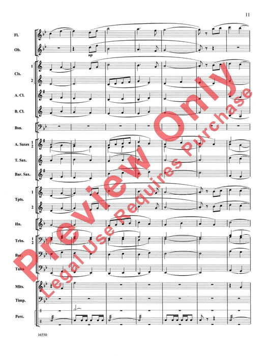 Thames Valley March Percussion and Brass Section Feature 進行曲擊樂器銅管部 總譜 | 小雅音樂 Hsiaoya Music