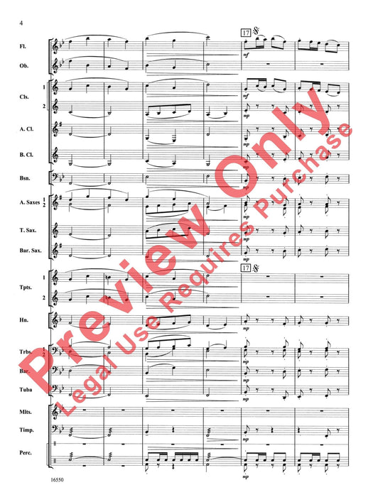 Thames Valley March Percussion and Brass Section Feature 進行曲擊樂器銅管部 總譜 | 小雅音樂 Hsiaoya Music