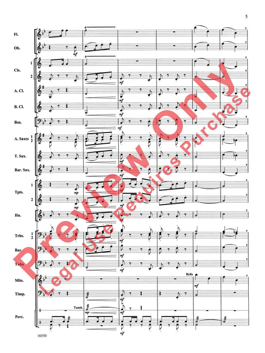 Thames Valley March Percussion and Brass Section Feature 進行曲擊樂器銅管部 總譜 | 小雅音樂 Hsiaoya Music