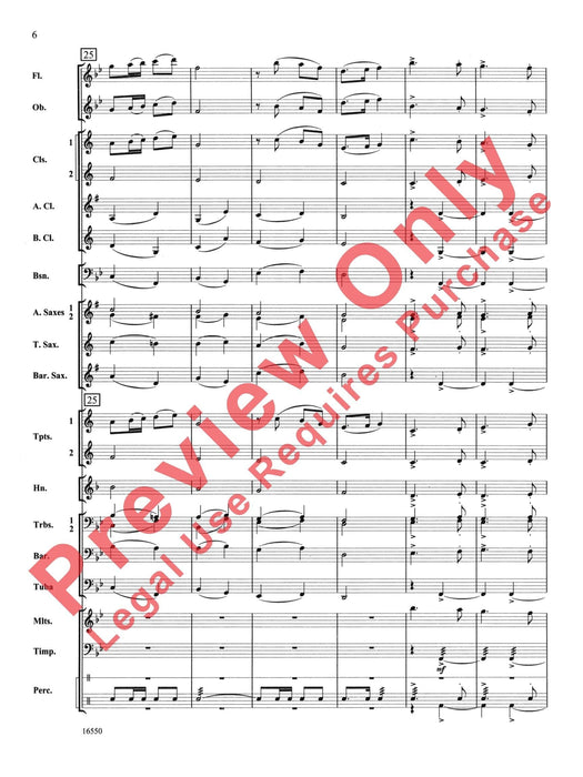 Thames Valley March Percussion and Brass Section Feature 進行曲擊樂器銅管部 總譜 | 小雅音樂 Hsiaoya Music