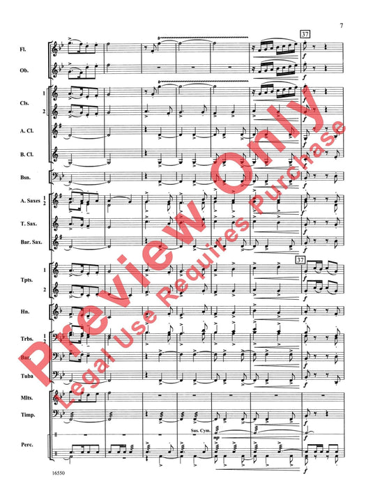 Thames Valley March Percussion and Brass Section Feature 進行曲擊樂器銅管部 總譜 | 小雅音樂 Hsiaoya Music