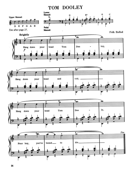 Easy Solos for Spinet Organ, Book 3 獨奏 管風琴 | 小雅音樂 Hsiaoya Music