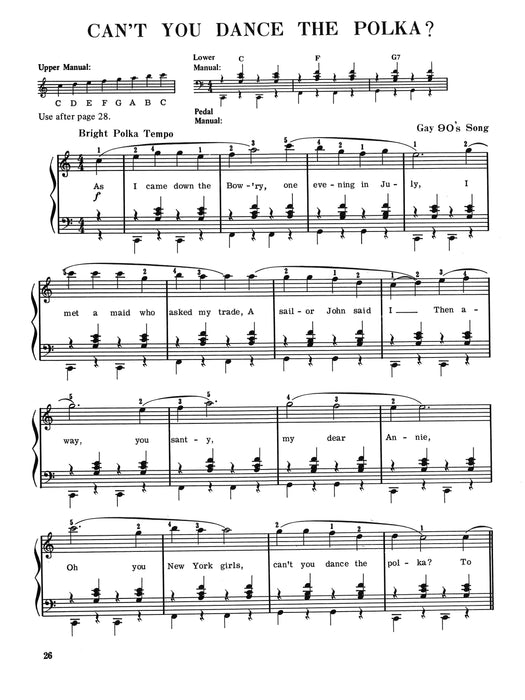 Easy Solos for Spinet Organ, Book 3 獨奏 管風琴 | 小雅音樂 Hsiaoya Music