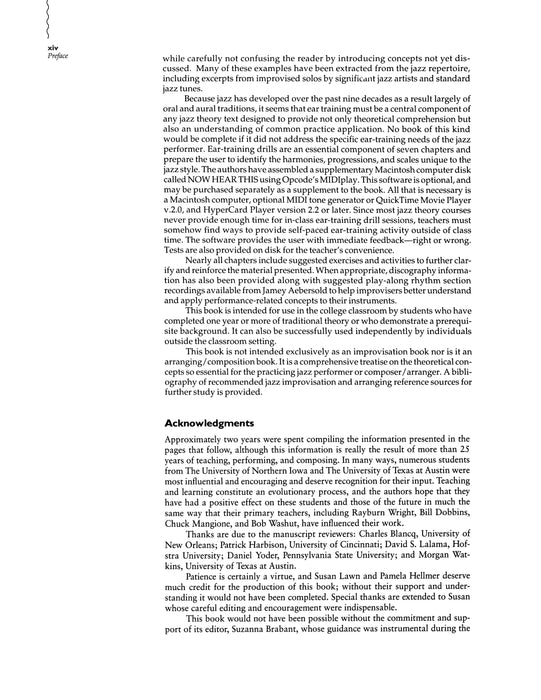 Jazz Theory and Practice 爵士音樂 | 小雅音樂 Hsiaoya Music