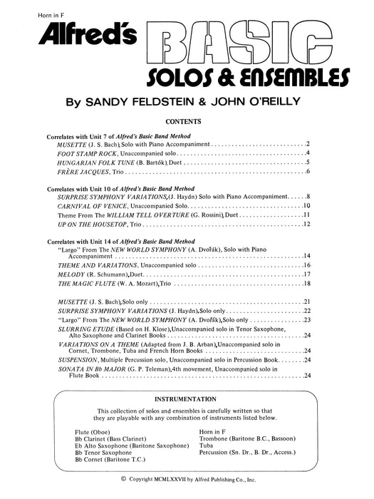 Alfred's Basic Solos and Ensembles, Book 1 獨奏 | 小雅音樂 Hsiaoya Music