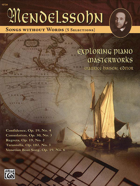 Exploring Piano Masterworks: Songs without Words (5 Selections) 孟德爾頌,菲利克斯 鋼琴 無言歌 | 小雅音樂 Hsiaoya Music