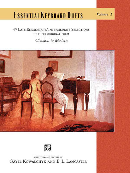 Essential Keyboard Duets, Volume 1 40 Late Elementary / Intermediate Selections in Their Original Form 鍵盤樂器二重奏 | 小雅音樂 Hsiaoya Music