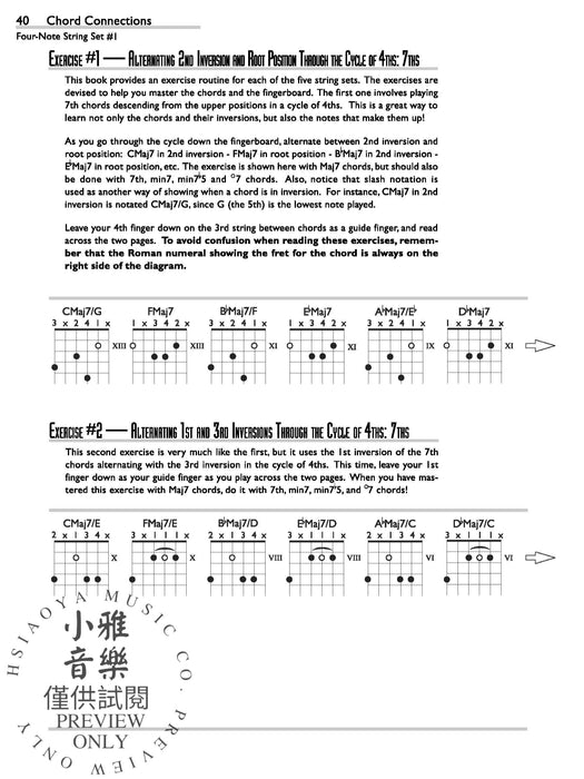 Chord Connections A Comprehensive Guide to Guitar Chords and Harmony 和弦 吉他 和聲 | 小雅音樂 Hsiaoya Music