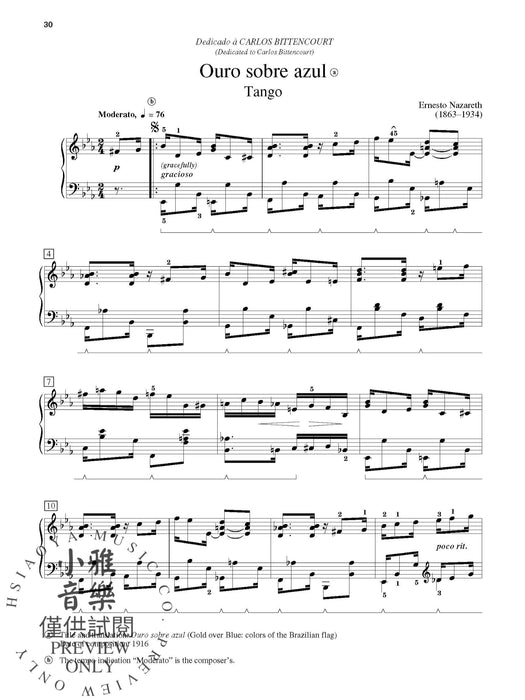 Nazareth: Brazilian Tangos and Dances 探戈 舞曲 | 小雅音樂 Hsiaoya Music