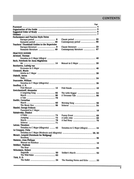 Masterwork Practice & Performance, Level 3 | 小雅音樂 Hsiaoya Music