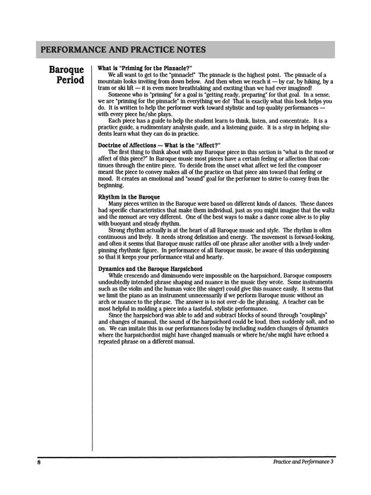 Masterwork Practice & Performance, Level 3 | 小雅音樂 Hsiaoya Music