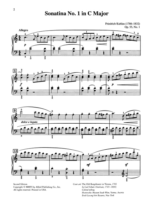 Kuhlau: Sonatina No. 1 in C Major, Opus 55 小奏鳴曲 作品 | 小雅音樂 Hsiaoya Music