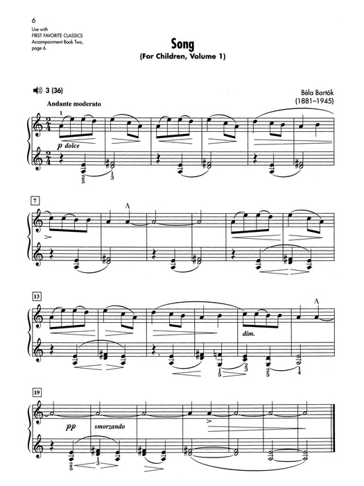 First Favorite Classics: Solo, Book 2 獨奏 | 小雅音樂 Hsiaoya Music