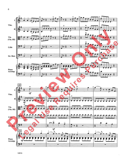 Mozart Serenade and Dance 莫札特 小夜曲 舞曲 總譜 | 小雅音樂 Hsiaoya Music