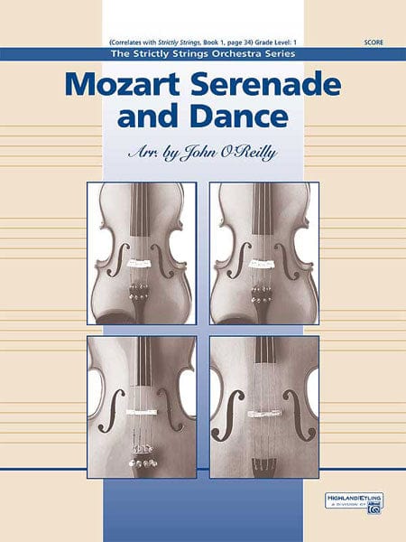 Mozart Serenade and Dance 莫札特 小夜曲 舞曲 總譜 | 小雅音樂 Hsiaoya Music