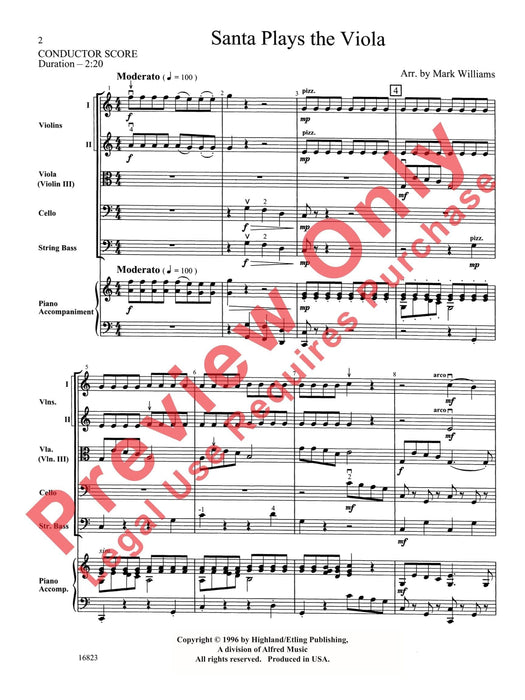 Santa Plays the Viola 中提琴 | 小雅音樂 Hsiaoya Music