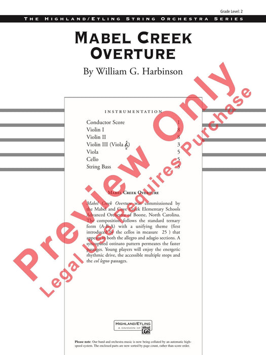 Mabel Creek Overture 序曲 | 小雅音樂 Hsiaoya Music