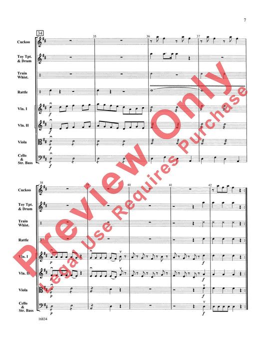 Toy Symphony (First Movement) 莫札特,雷歐波德 交響曲樂章 總譜 | 小雅音樂 Hsiaoya Music