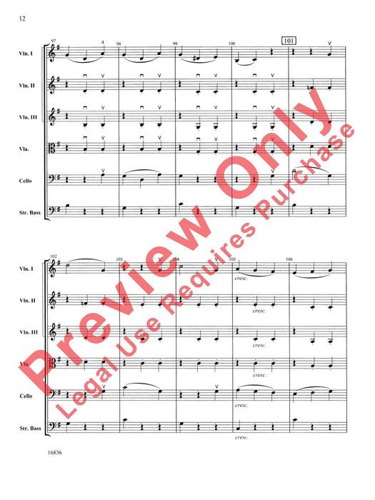 Waltz from The Sleeping Beauty 柴科夫斯基,彼得 圓舞曲 睡美人 總譜 | 小雅音樂 Hsiaoya Music