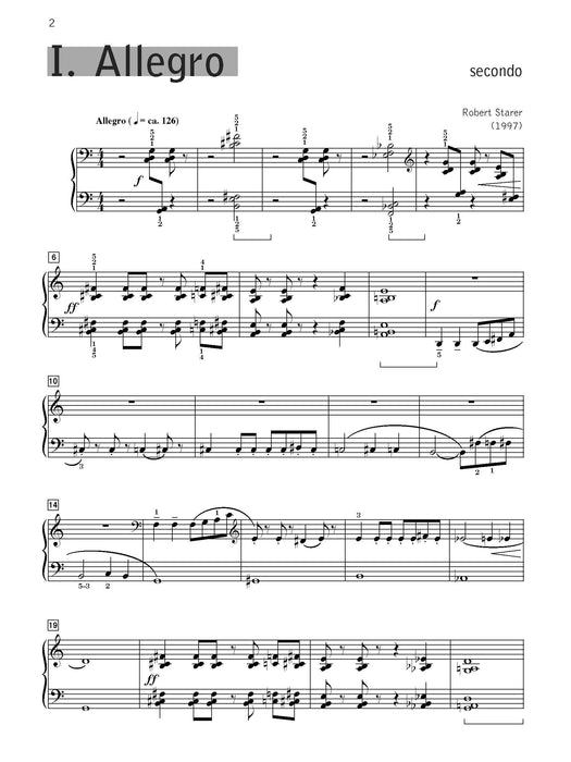 Suite of Piano Duets 組曲 鋼琴 二重奏 | 小雅音樂 Hsiaoya Music