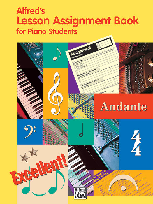 Alfred's Lesson Assignment Book for Piano Students 鋼琴 | 小雅音樂 Hsiaoya Music