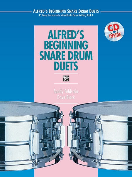 Alfred's Beginning Snare Drum Duets 15 Duets That Correlate with Alfred's Drum Method, Book 1 鼓二重奏 鼓 | 小雅音樂 Hsiaoya Music
