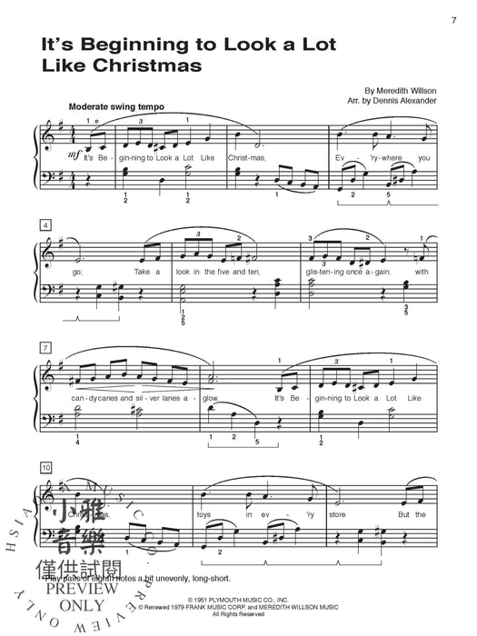 Alfred's Basic Piano Library: Top Hits! Christmas Book 4 鋼琴 | 小雅音樂 Hsiaoya Music