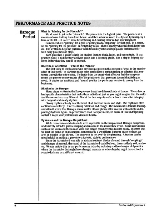 Masterwork Practice & Performance, Level 4 | 小雅音樂 Hsiaoya Music