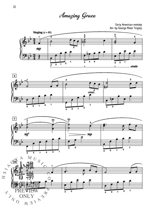 Sacred Inspirations 11 Favorite Hymns and Spirituals Arranged for Early Intermediate to Intermediate Pianists | 小雅音樂 Hsiaoya Music