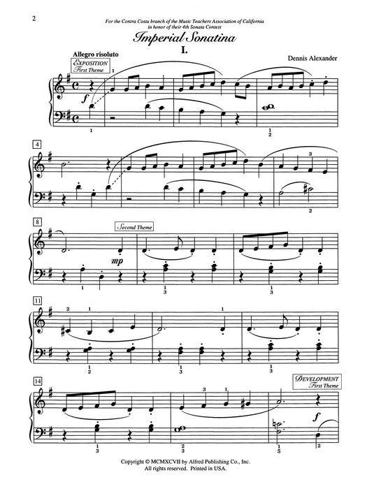 Imperial Sonatina 小奏鳴曲 | 小雅音樂 Hsiaoya Music