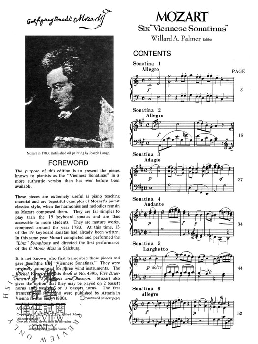 Mozart: 6 Viennese Sonatinas 莫札特 小奏鳴曲 | 小雅音樂 Hsiaoya Music