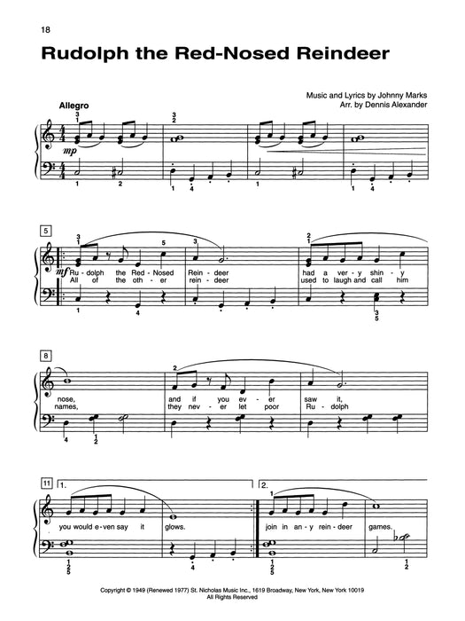 Alfred's Basic Adult Piano Course: Christmas Hits Book 1 鋼琴 | 小雅音樂 Hsiaoya Music