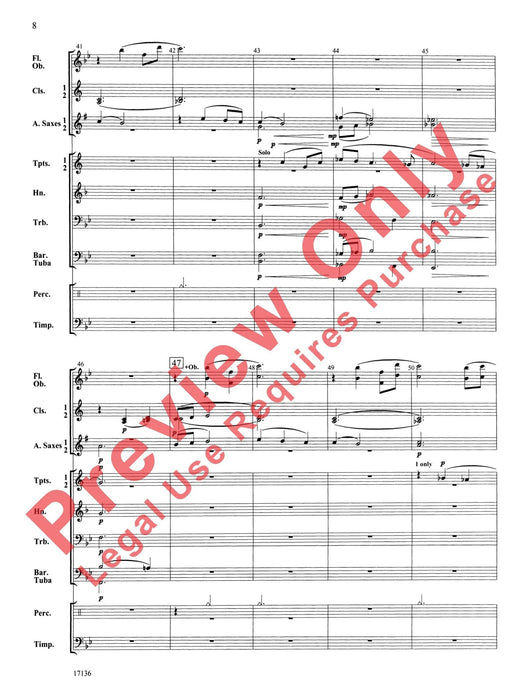 Beyond the Wind 管樂 總譜 | 小雅音樂 Hsiaoya Music